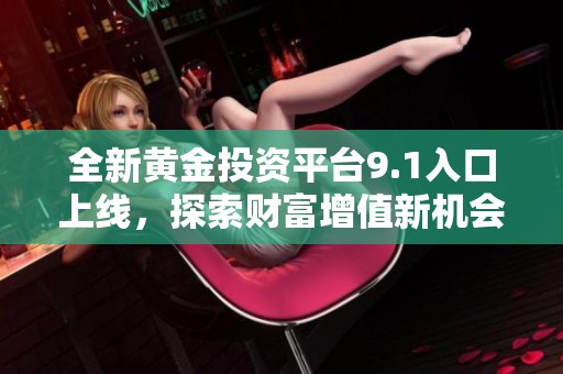全新黄金投资平台9.1入口上线，探索财富增值新机会