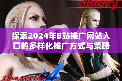 探索2024年B站推广网站入口的多样化推广方式与策略分析