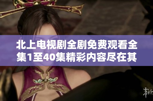 北上电视剧全剧免费观看全集1至40集精彩内容尽在其中