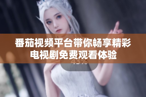 番茄视频平台带你畅享精彩电视剧免费观看体验