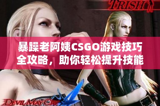 暴躁老阿姨CSGO游戏技巧全攻略，助你轻松提升技能水平