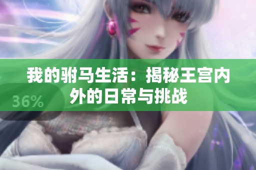 我的驸马生活：揭秘王宫内外的日常与挑战