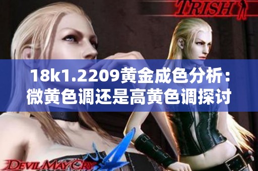 18k1.2209黄金成色分析：微黄色调还是高黄色调探讨