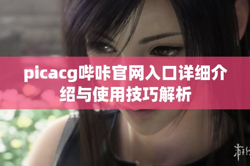picacg哔咔官网入口详细介绍与使用技巧解析