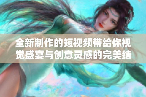 全新制作的短视频带给你视觉盛宴与创意灵感的完美结合