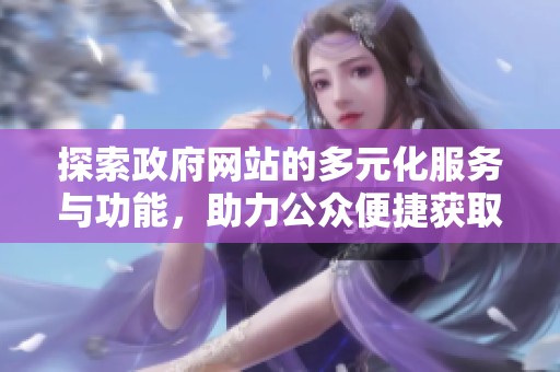 探索政府网站的多元化服务与功能，助力公众便捷获取信息