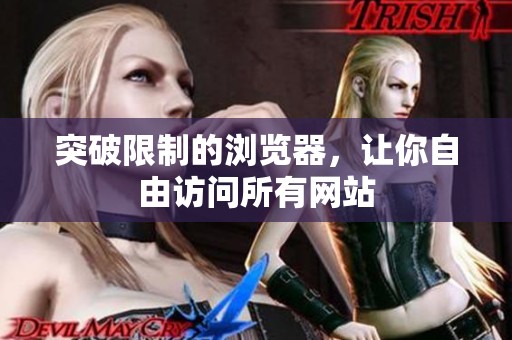 突破限制的浏览器，让你自由访问所有网站