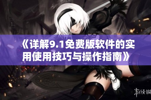 《详解9.1免费版软件的实用使用技巧与操作指南》