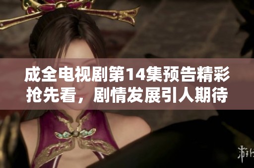 成全电视剧第14集预告精彩抢先看，剧情发展引人期待