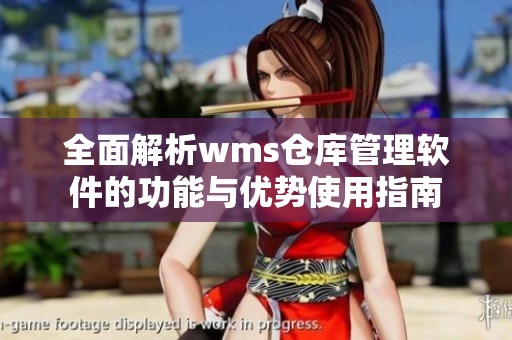 全面解析wms仓库管理软件的功能与优势使用指南