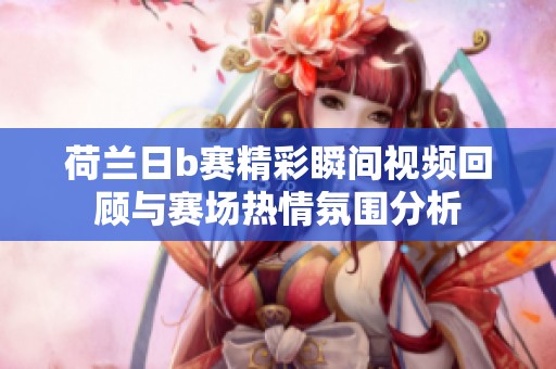 荷兰日b赛精彩瞬间视频回顾与赛场热情氛围分析