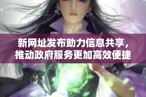 新网址发布助力信息共享，推动政府服务更加高效便捷
